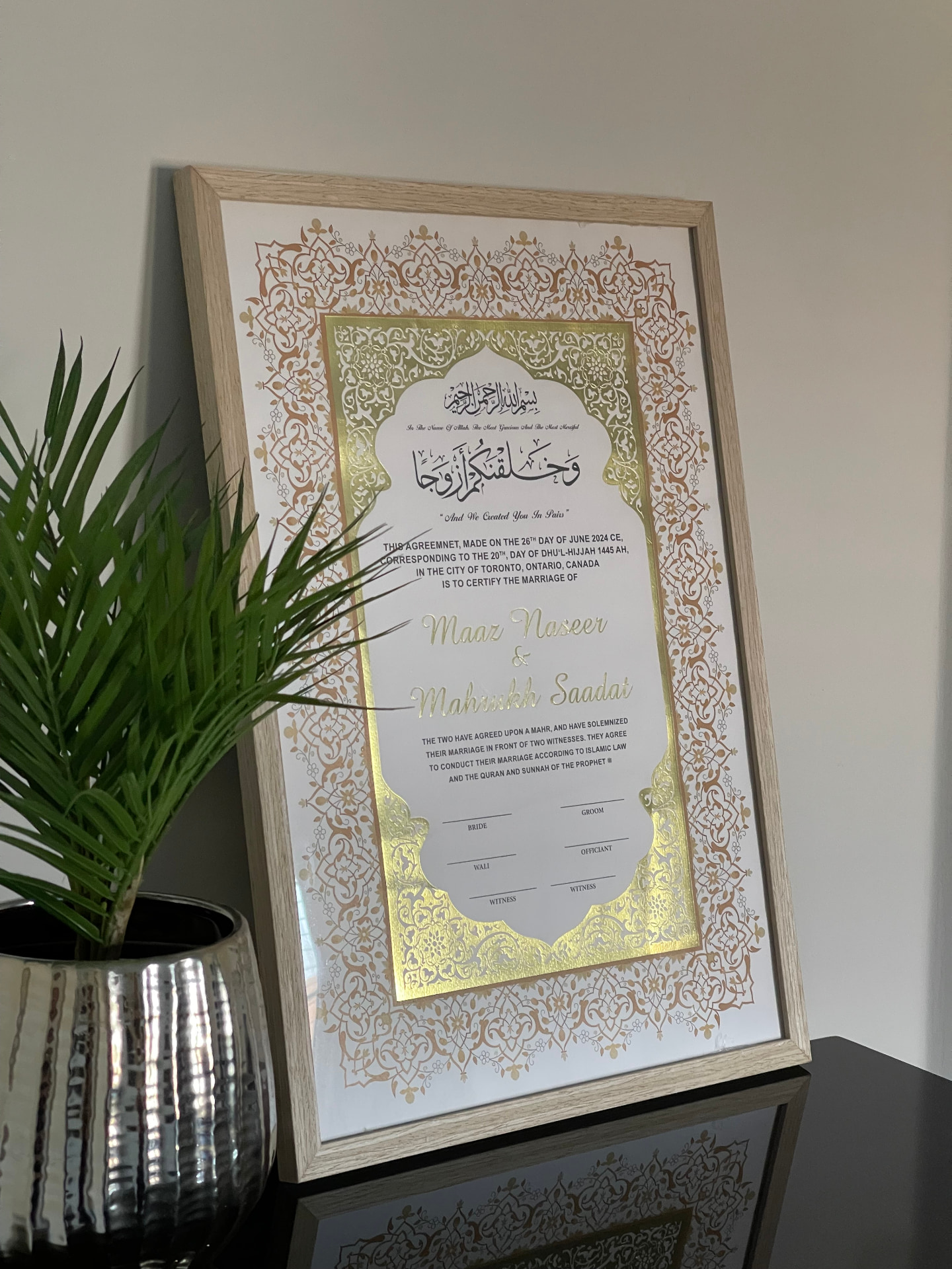 Certificate Detail
